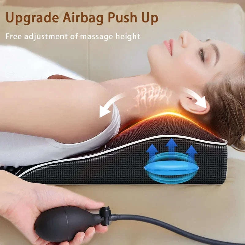 Electric Shiatsu Massage Pillow for Neck, Back and Shoulders - Image 2