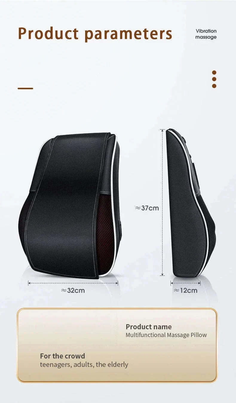 Electric Shiatsu Massage Pillow for Neck, Back and Shoulders - Image 27