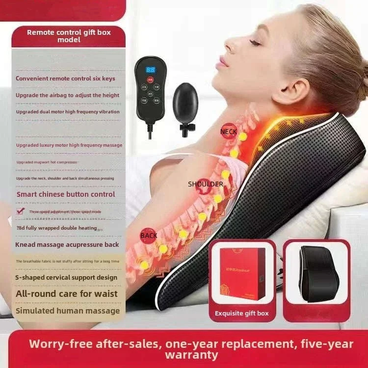 Electric Shiatsu Massage Pillow for Neck, Back and Shoulders - Image 31