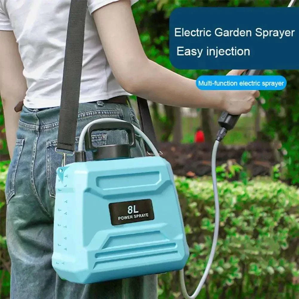 Electric Backpack Garden Sprayer 5L/8L with Adjustable Nozzles - Image 4