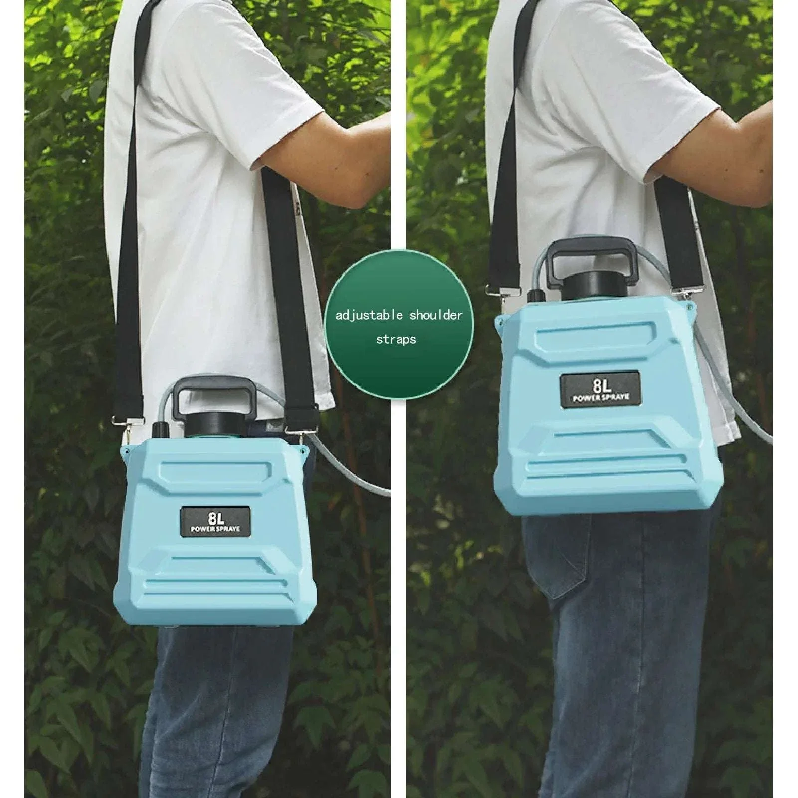 Electric Backpack Garden Sprayer 5L/8L with Adjustable Nozzles - Image 9