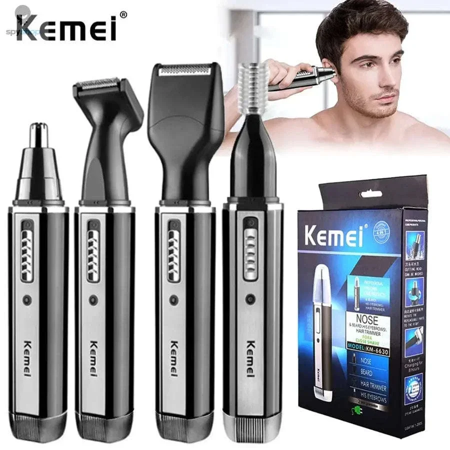 4-in-1 Grooming Trimmer for Men with Cordless Control