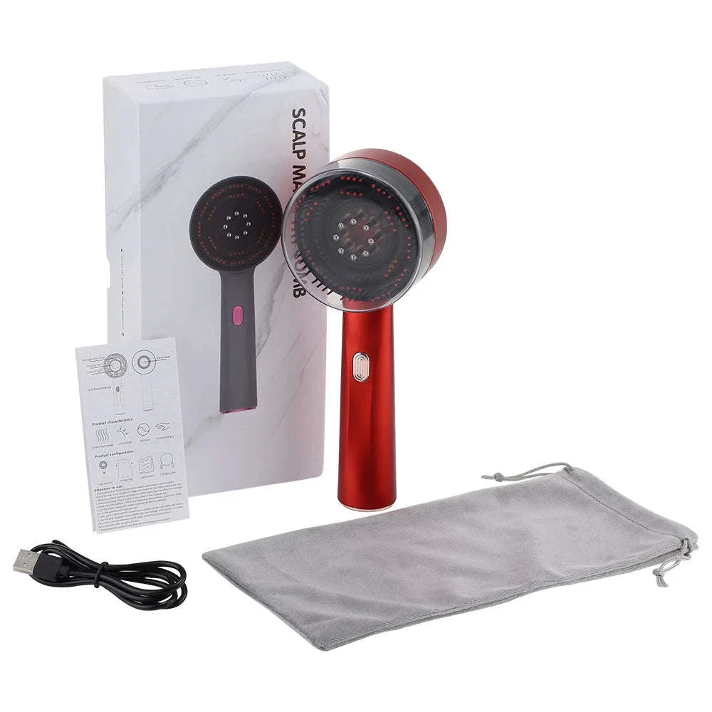 Hair Growth Massage Comb for Scalp Stimulation and Serum Care - Image 42