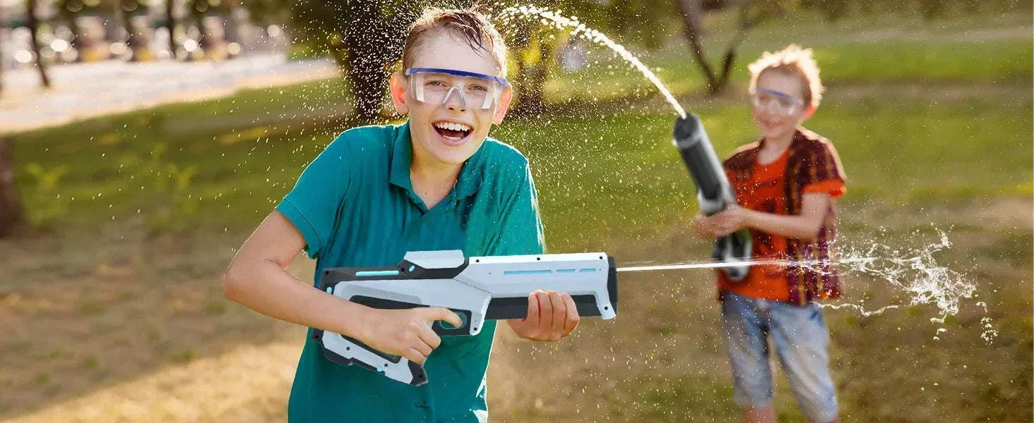 Electric Water Gun with Automatic Suction and LED Lights - Image 12