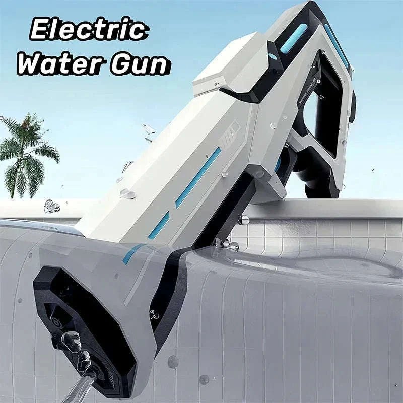 Electric Water Gun with Automatic Suction and LED Lights - Image 2