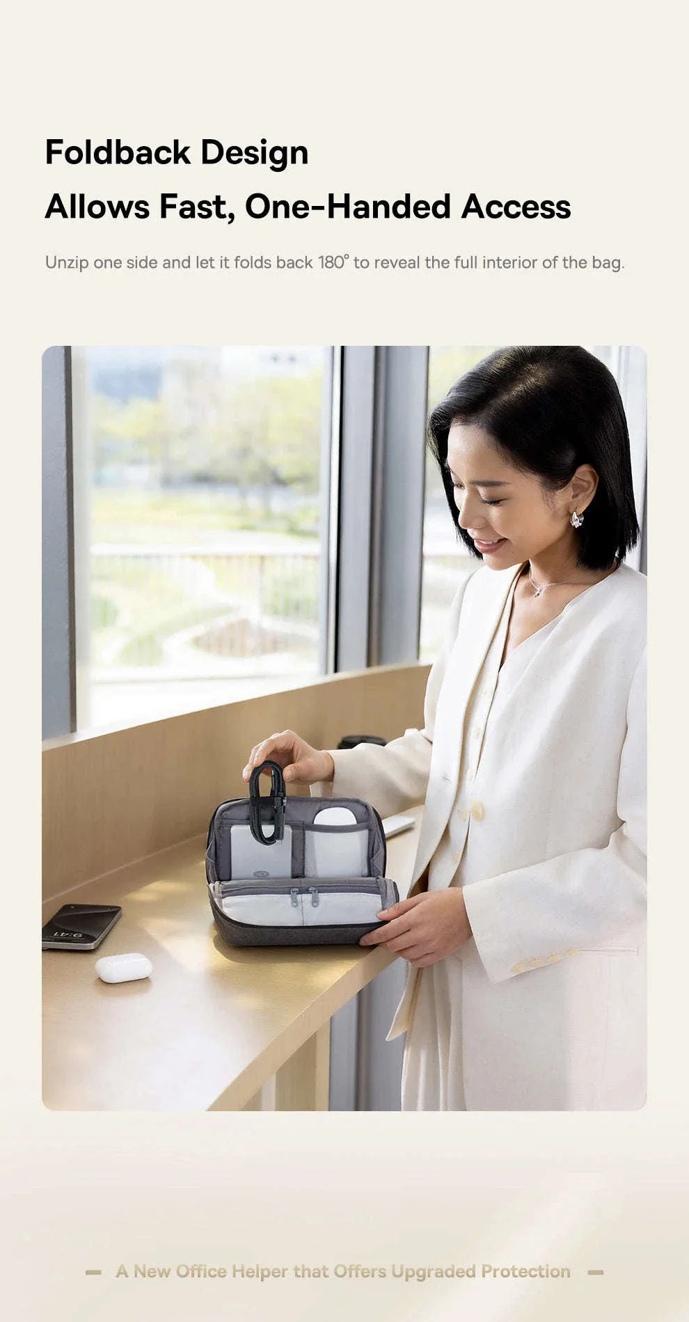 Electronic Organizer Bag for Chargers, Cables & Accessories - Image 10