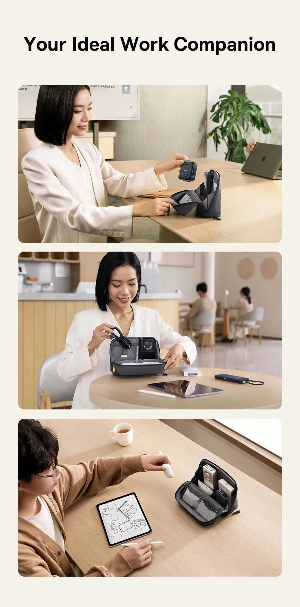 Electronic Organizer Bag for Chargers, Cables & Accessories - Image 15