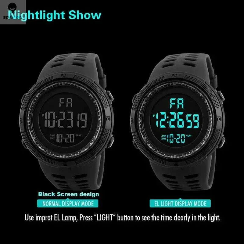 Digital Military Sports Watch for Men, Teens and Kids - Image 7