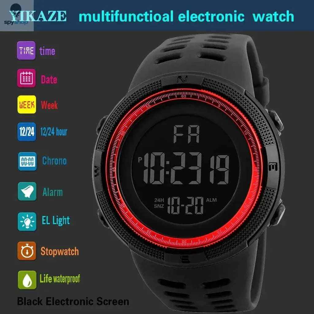 Digital Military Sports Watch for Men, Teens and Kids - Image 9