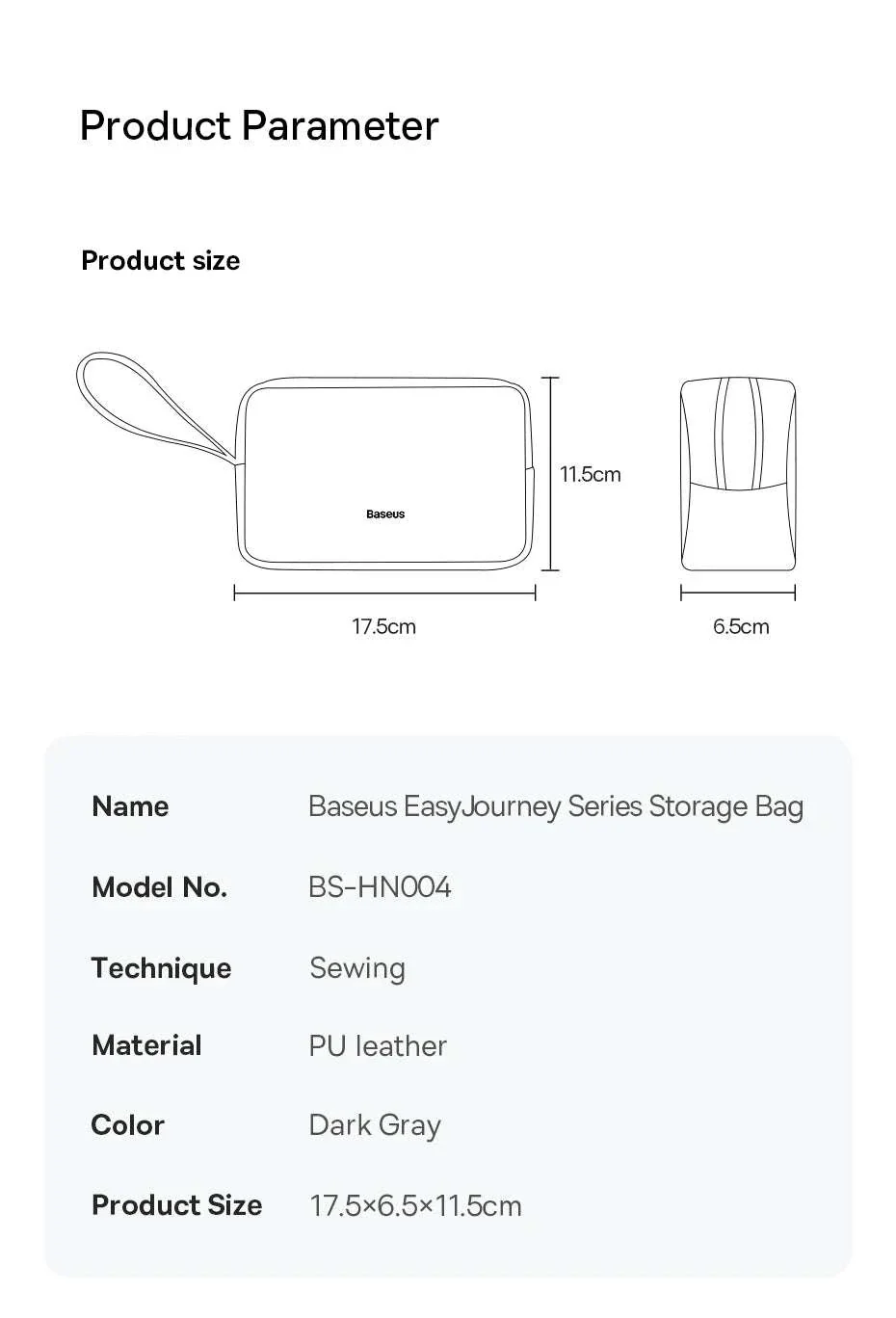 Electronics Organizer Bag with Zipper for Cables Chargers & Gadgets - Image 22