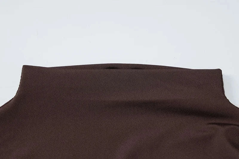 Elegant Irregular Draped Ruched Dress for a Flattering Look - Image 41