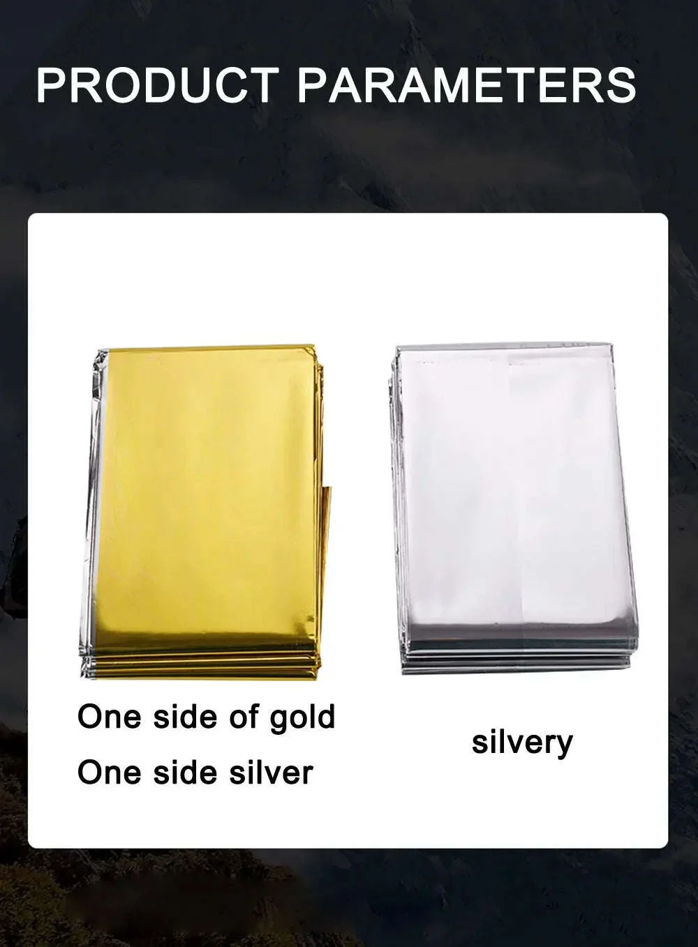 Emergency Thermal Poncho Blanket for Cold Weather Readiness - Image 15