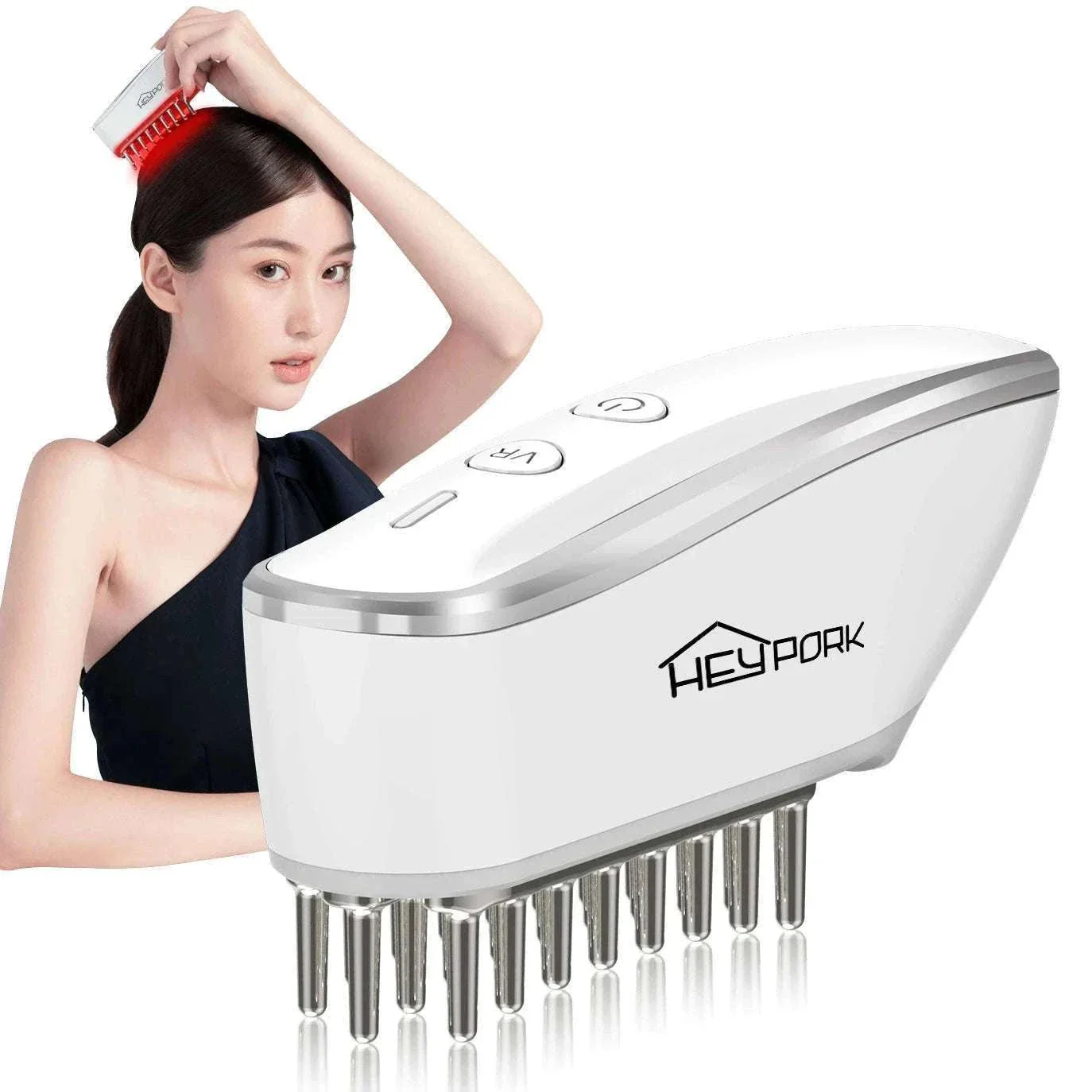 EMS Micro Electric Hair Care Comb for Scalp Massage - Image 7