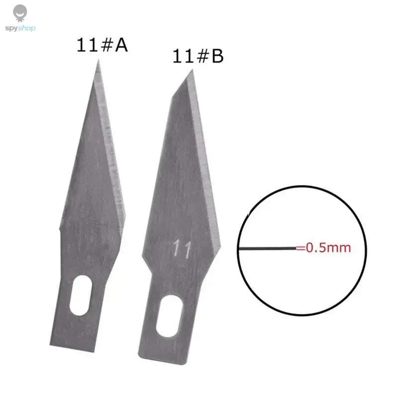 Precision Metal Scalpel Knife Kit for Detailed Cutting - Image 14