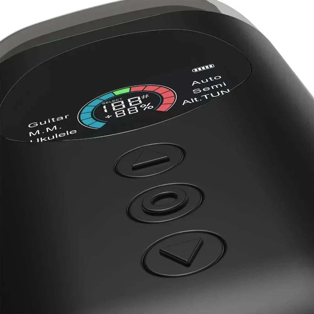 Smart Automatic Guitar Tuner with LCD, Metronome & String Winder - Image 2