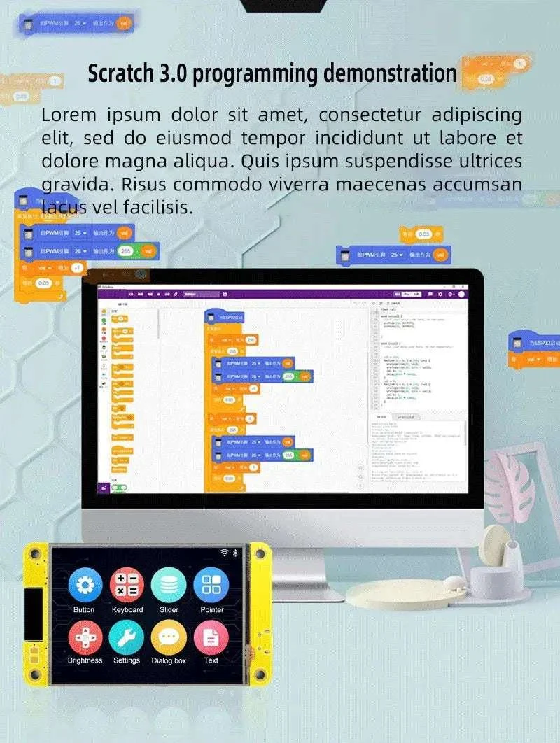 ESP32 Arduino LVGL WiFi Bluetooth Smart Display Module - Image 11