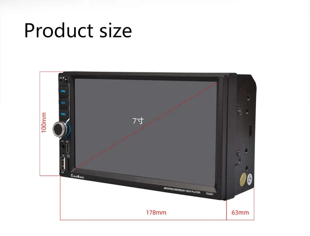 7 Inch Car Radio with CarPlay and Android Auto - Image 20