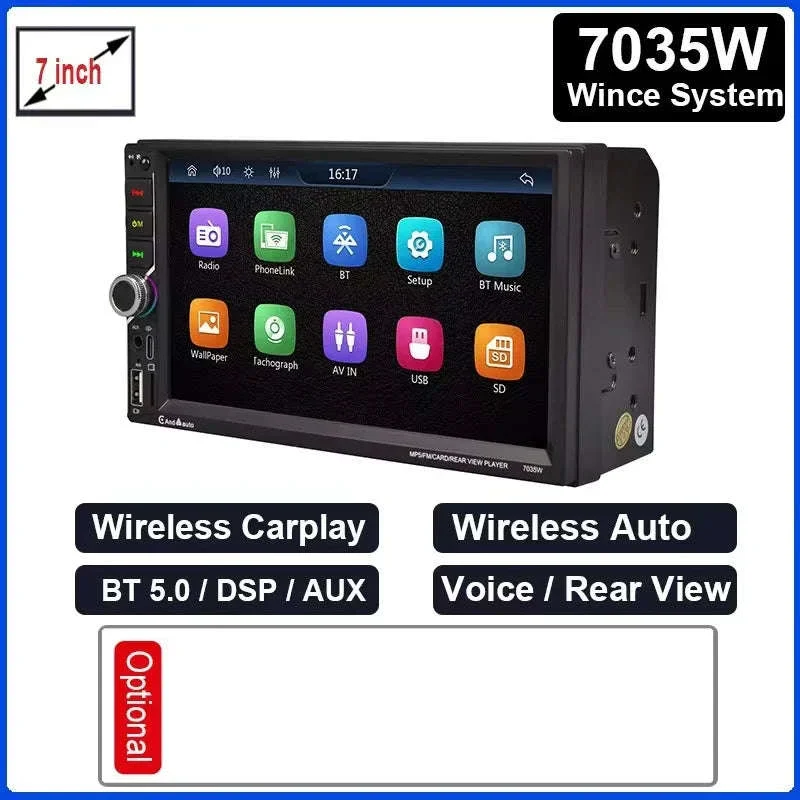7 Inch Car Radio with CarPlay and Android Auto - Image 26
