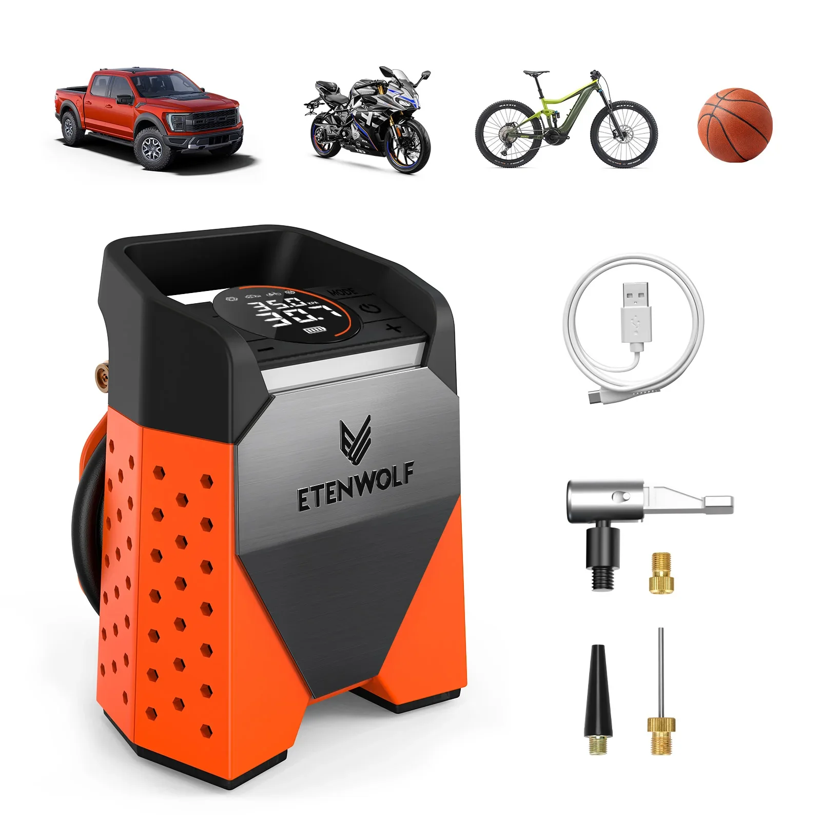 Portable Air Compressor Tire Inflator 7800mAh 160 PSI - Image 28