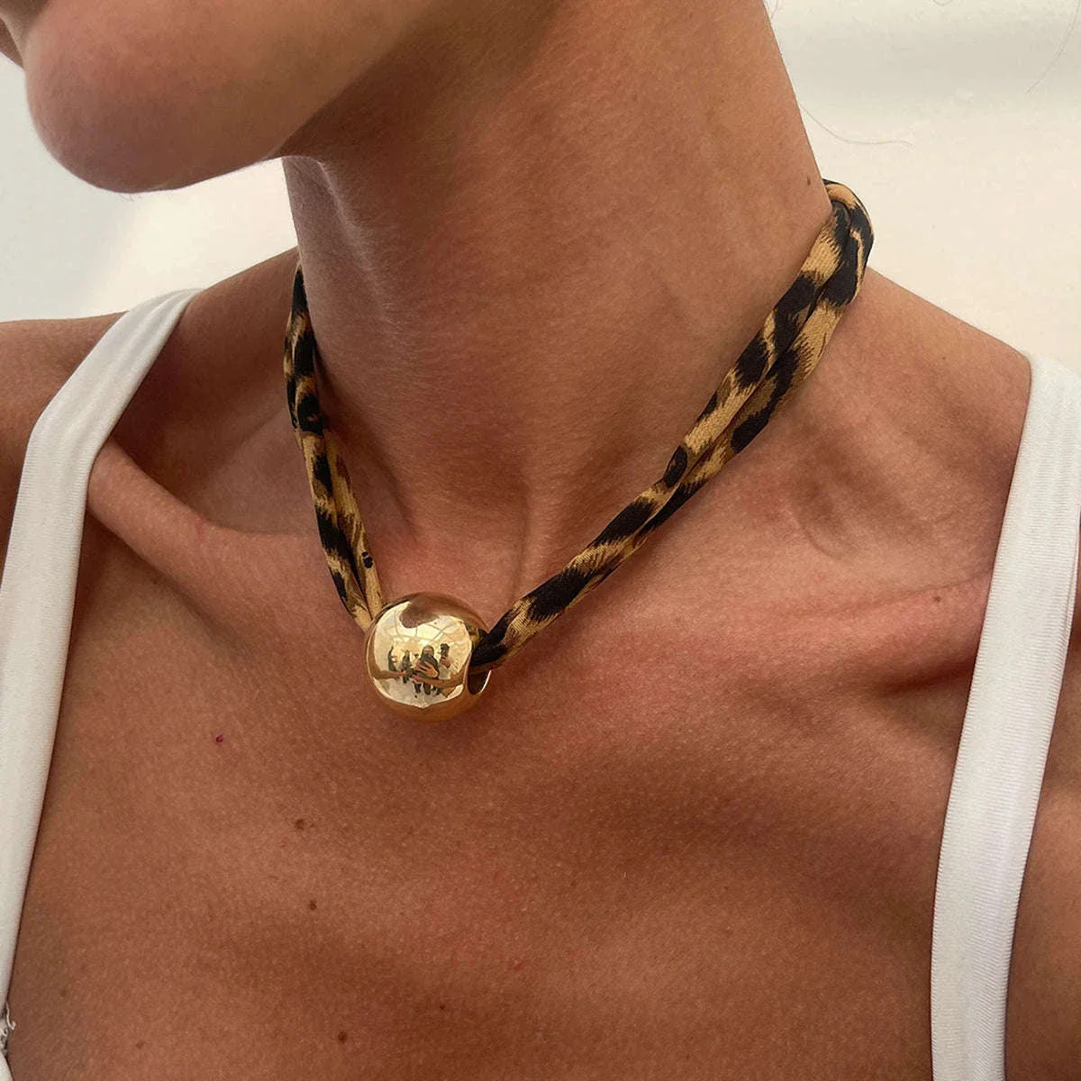 Ethnic Multilayer Velvet Chain Necklace With Adjustable Fit - Image 12