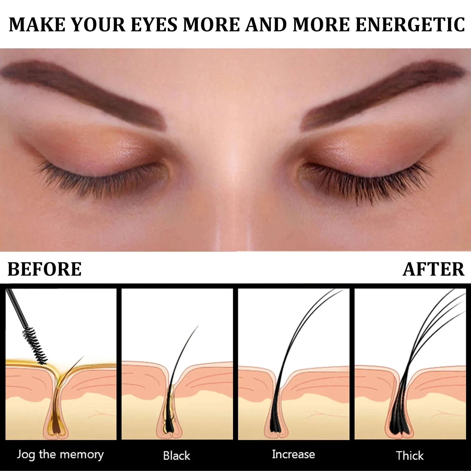 Castor Oil Eyebrow Serum for Fuller, Thicker-Looking Brows - Image 5