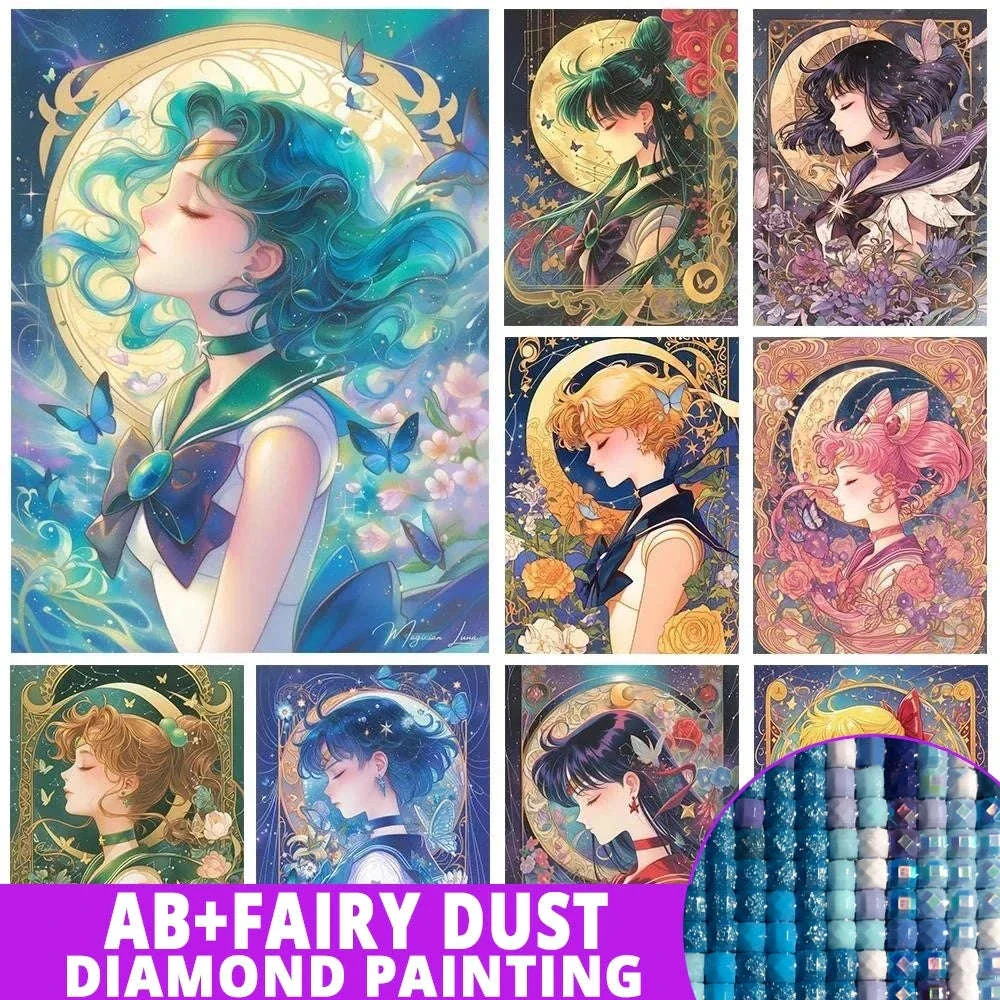 Fairy Dust Diamond Painting Kit for Sparkling Handmade Art