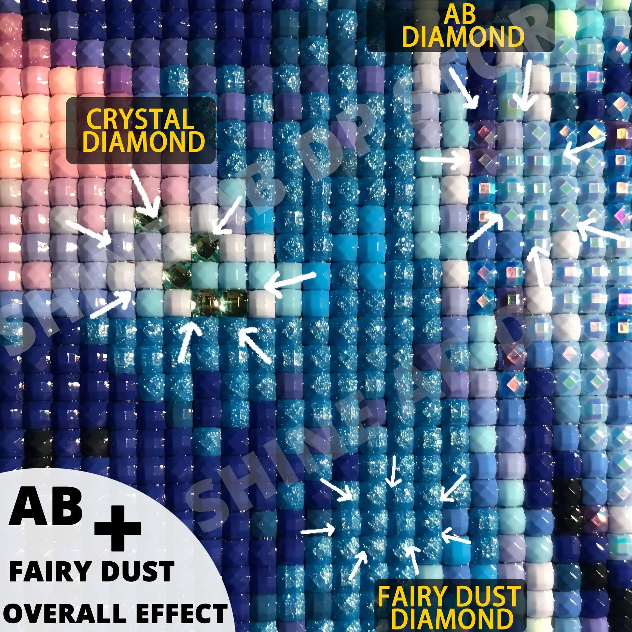 Fairy Dust Diamond Painting Kit for Sparkling Handmade Art - Image 3