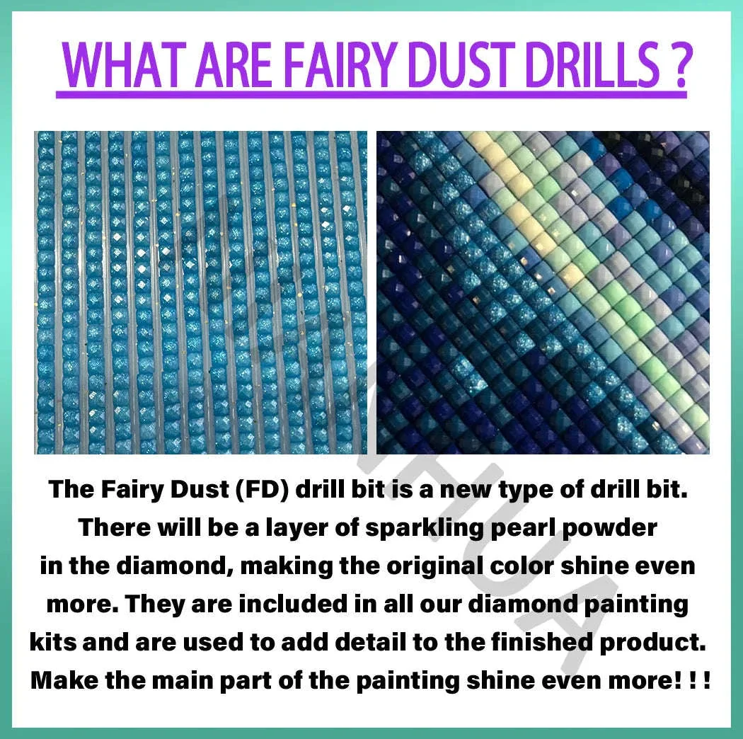 Fairy Dust Diamond Painting Kit for Sparkling Handmade Art - Image 8