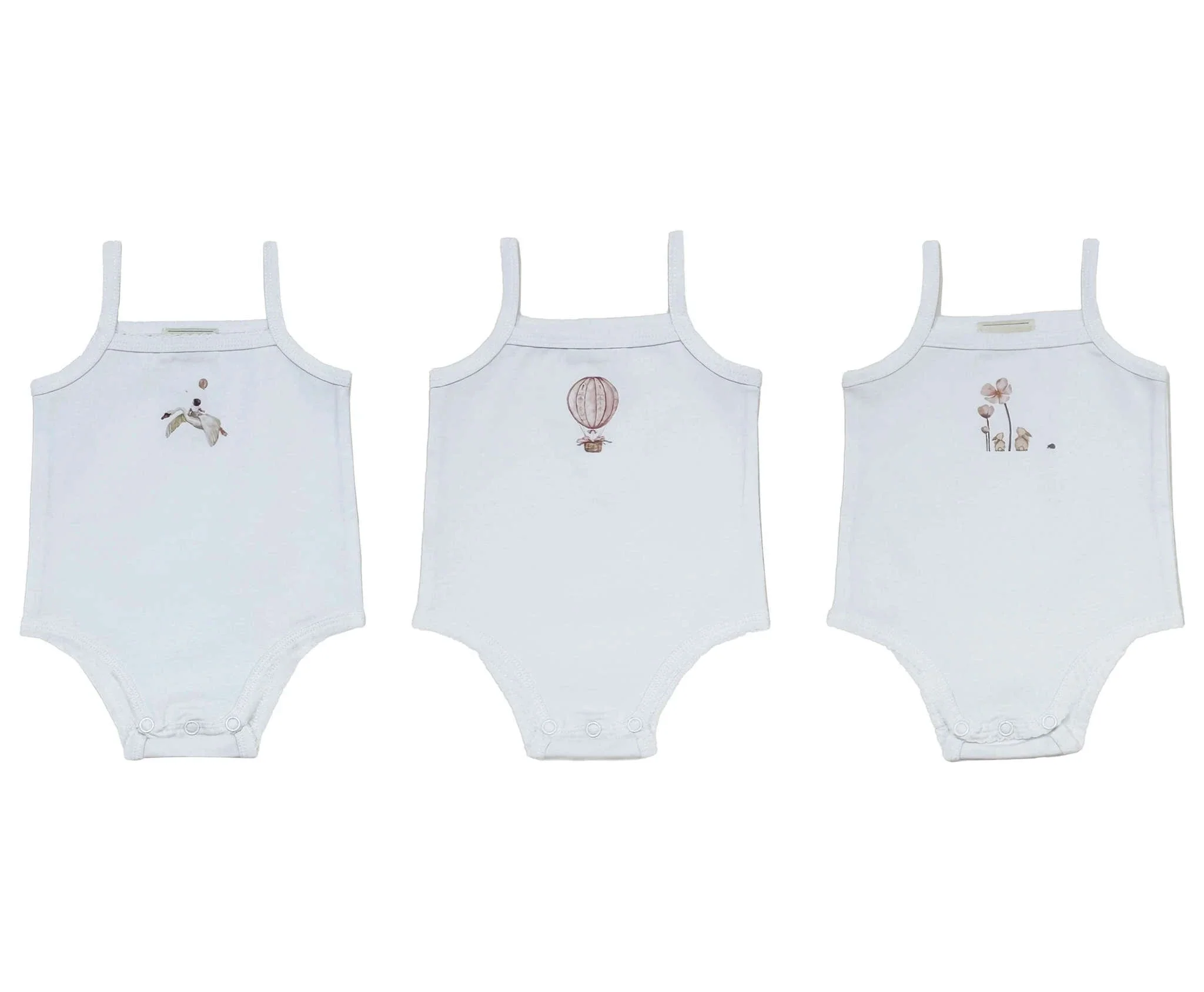 Family Matching Cotton Pajama Set with Printed Summer Design - Image 3