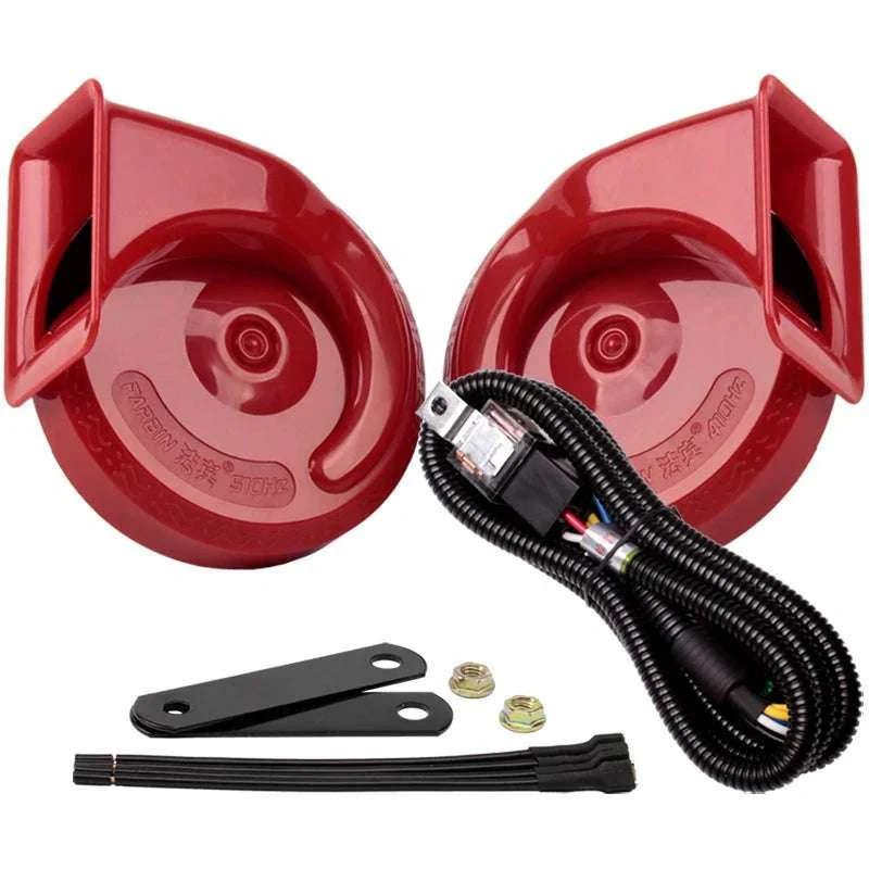 12V Super Loud Car Horn High/Low Tone Waterproof Electric Horn - Image 14