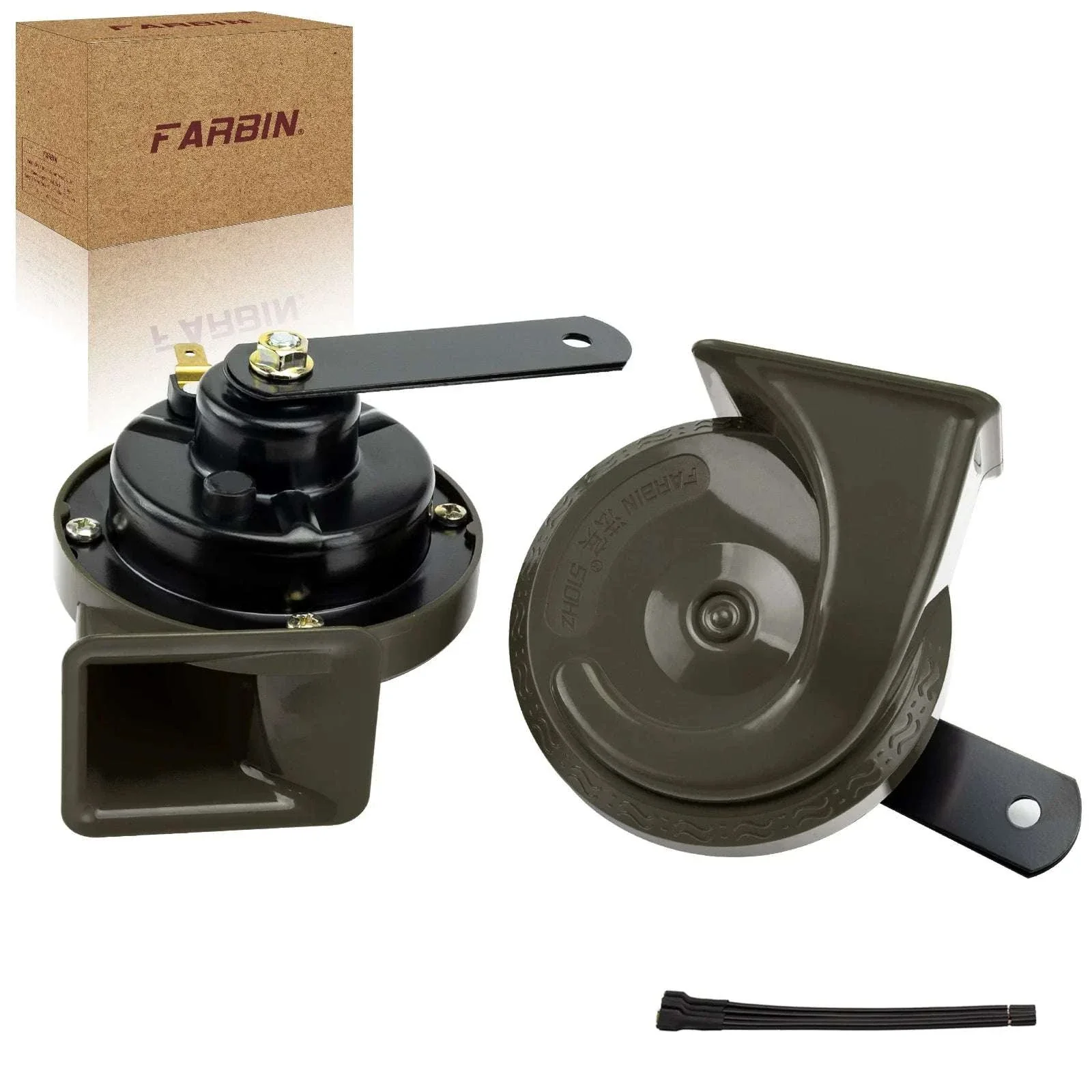 12V Super Loud Car Horn High/Low Tone Waterproof Electric Horn - Image 16