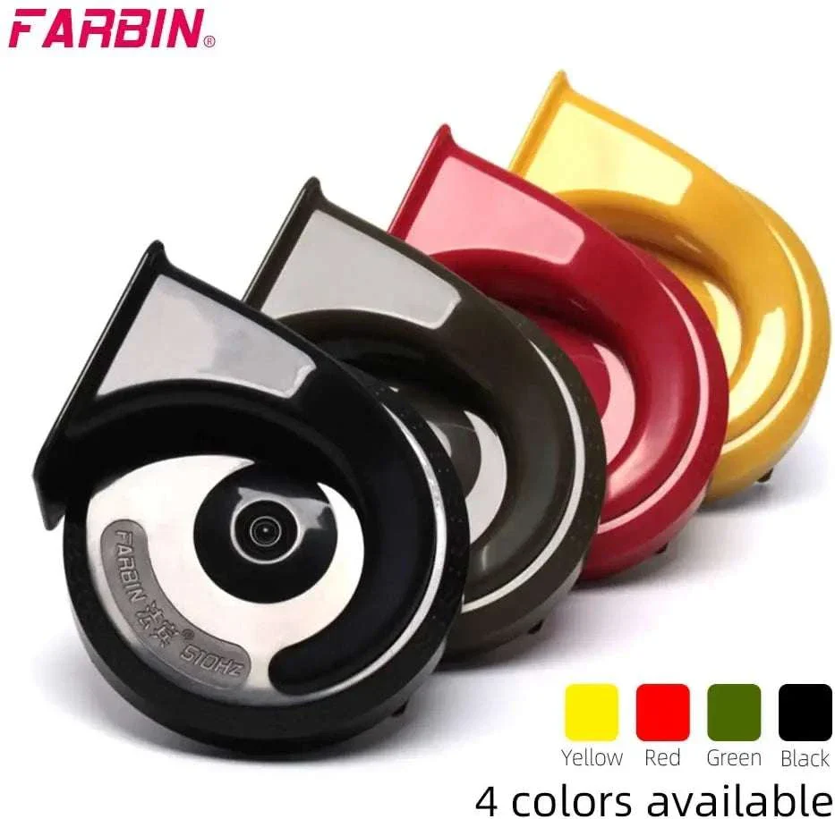 12V Super Loud Car Horn High/Low Tone Waterproof Electric Horn - Image 2