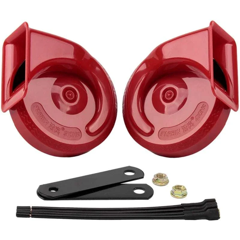 12V Super Loud Car Horn High/Low Tone Waterproof Electric Horn - Image 21