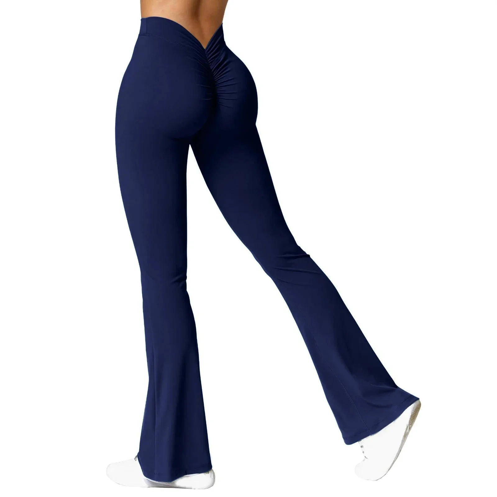 Micro Horn Leggings with V-Back Shaping and Flare Fit - Image 17