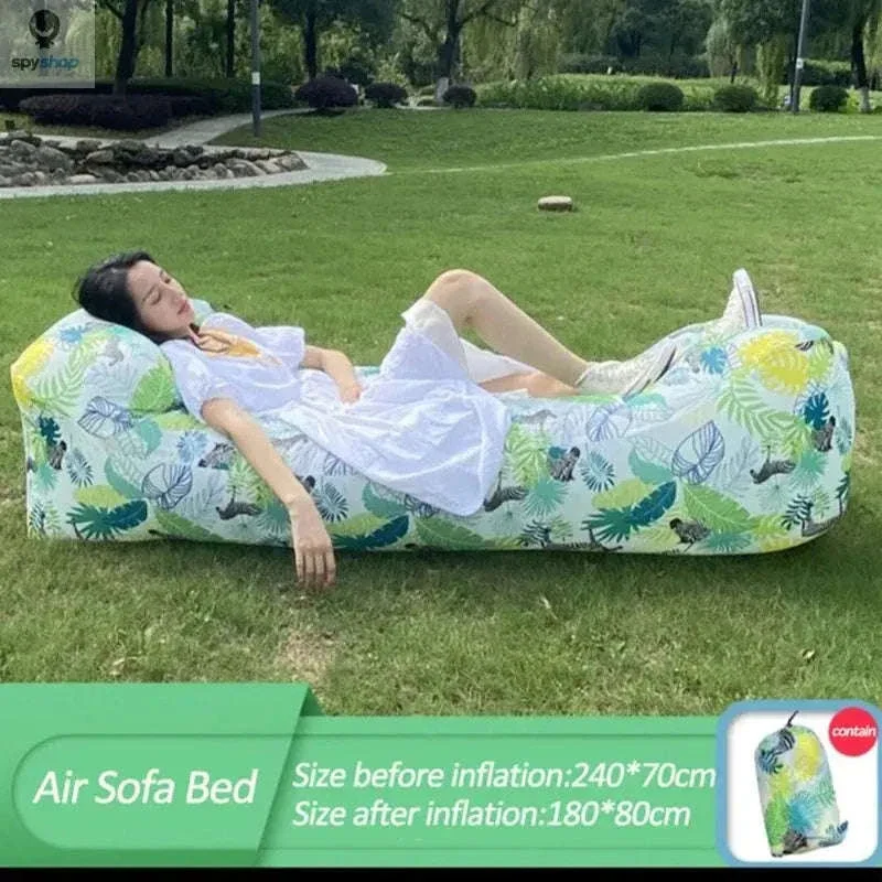 Portable Inflatable Sofa Air Lounger for Outdoor Relaxation - Image 5
