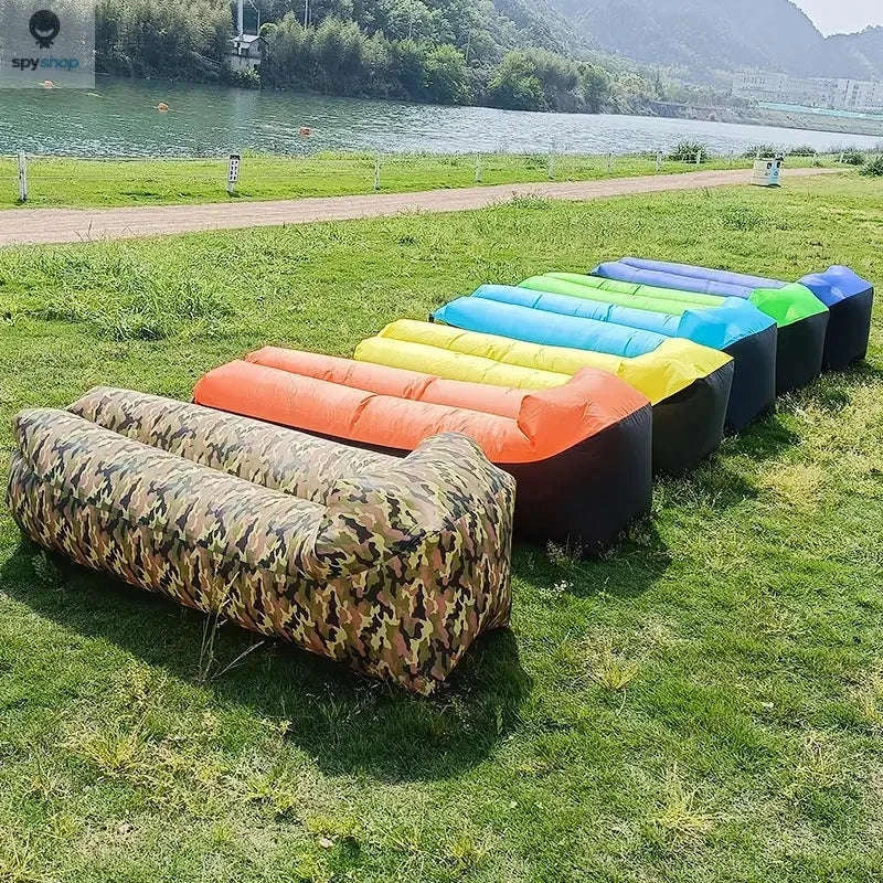 Portable Inflatable Sofa Air Lounger for Outdoor Relaxation - Image 7