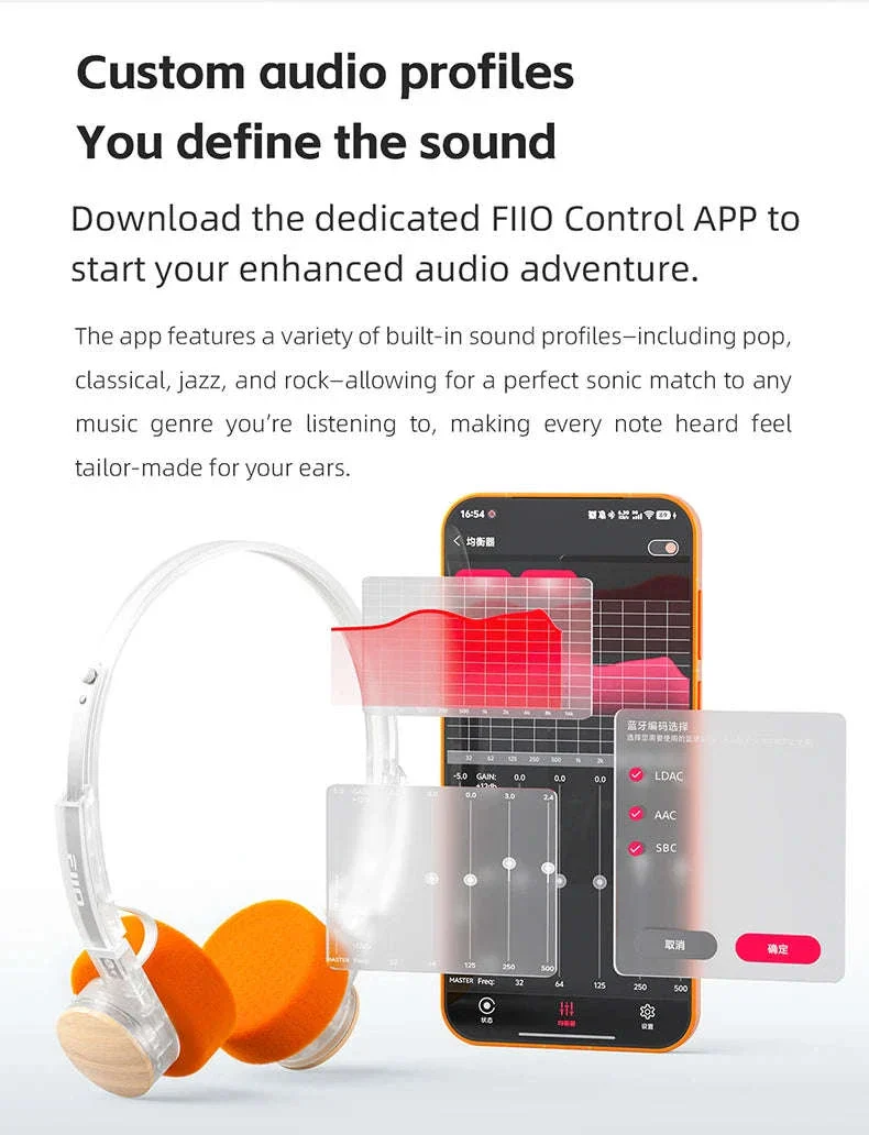 FiiO EH11 Bluetooth On-Ear Headphones with LDAC, 30H Battery & Dual Device - Image 17