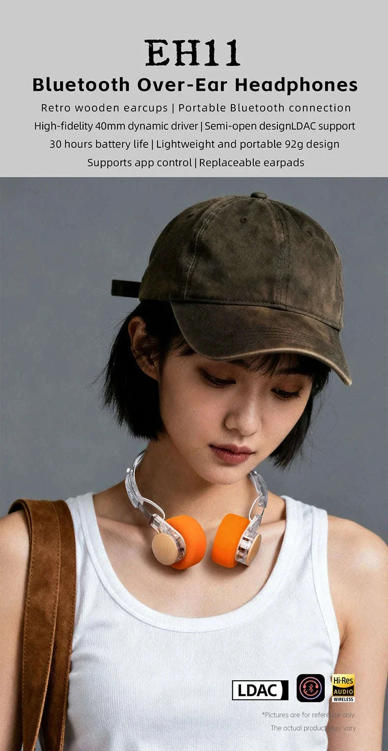 FiiO EH11 Bluetooth On-Ear Headphones with LDAC, 30H Battery & Dual Device - Image 7