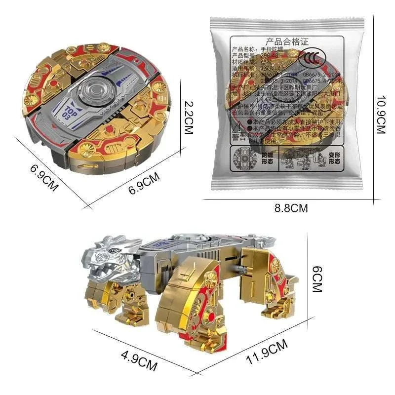 Fingertip Rotational Gyroscope Robot Toy for Kids - Image 16