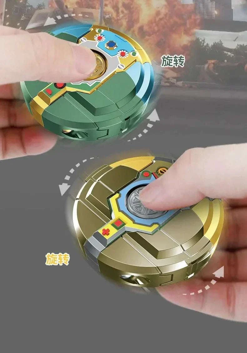 Fingertip Rotational Gyroscope Robot Toy for Kids - Image 5
