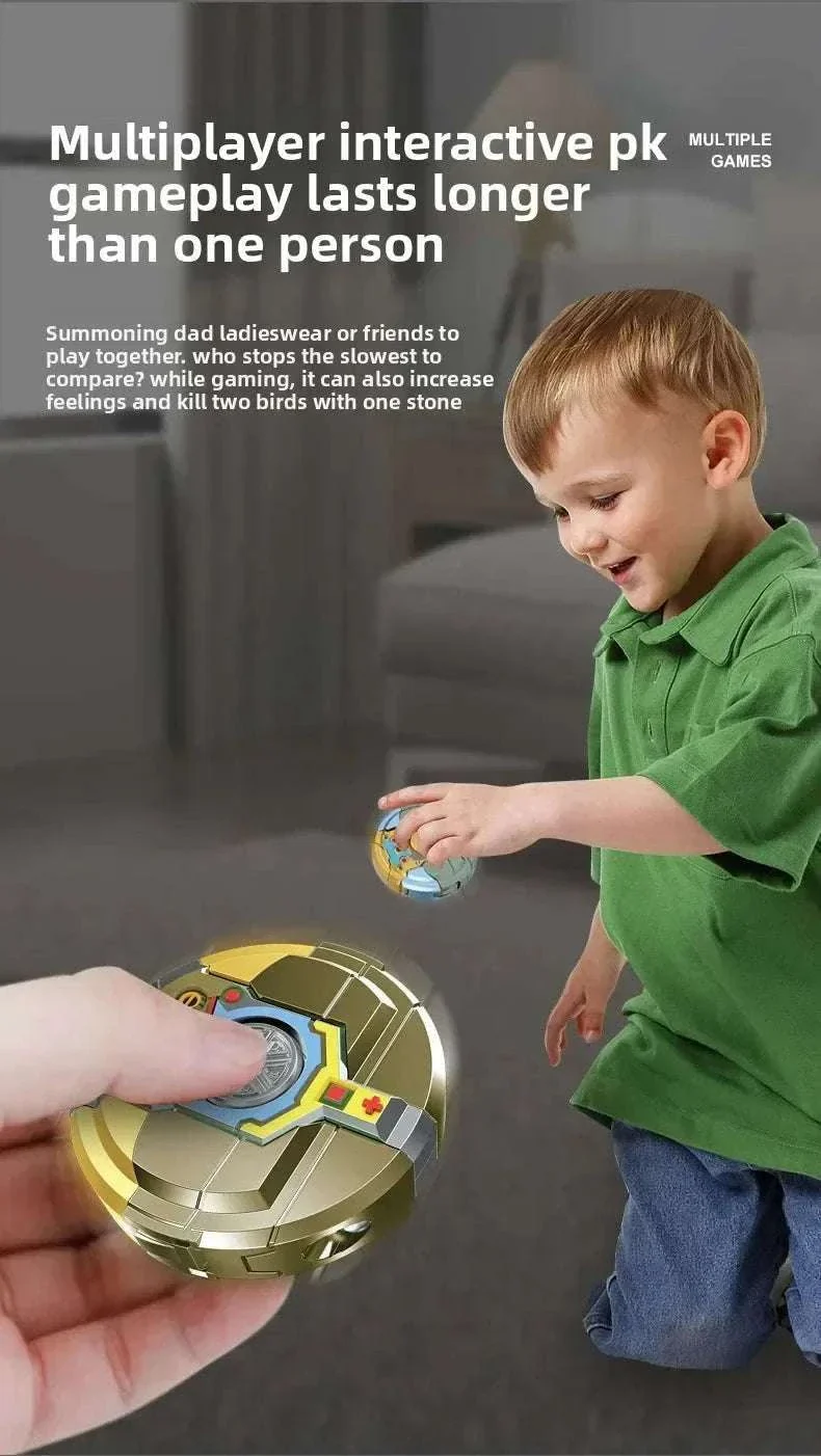 Fingertip Rotational Gyroscope Robot Toy for Kids - Image 9