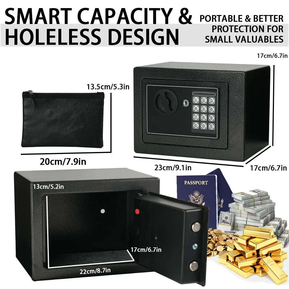 Fireproof Safe with Digital Keypad and Sensor Light - Image 3