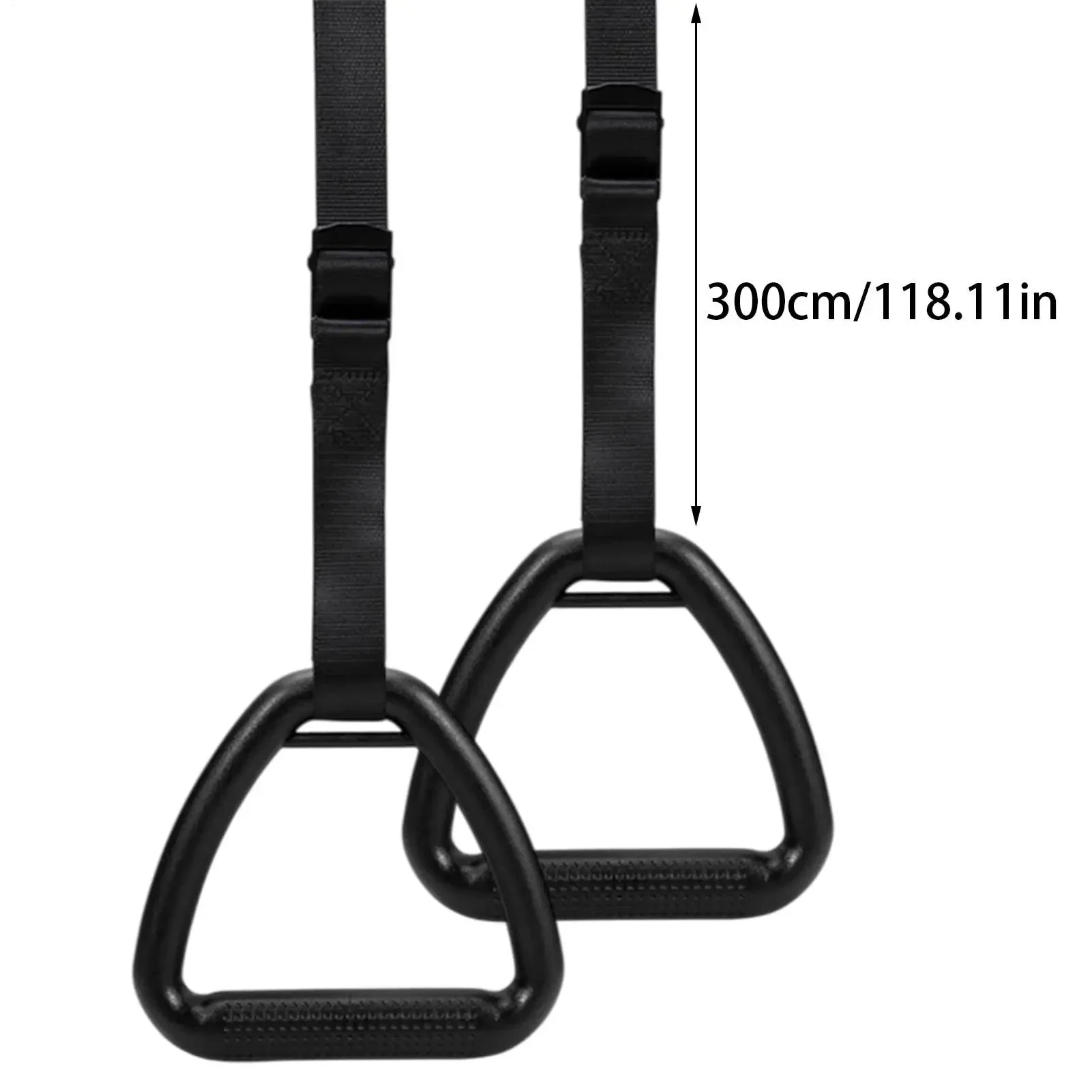 Gymnastic Rings with Adjustable Straps for Strength Training - Image 17