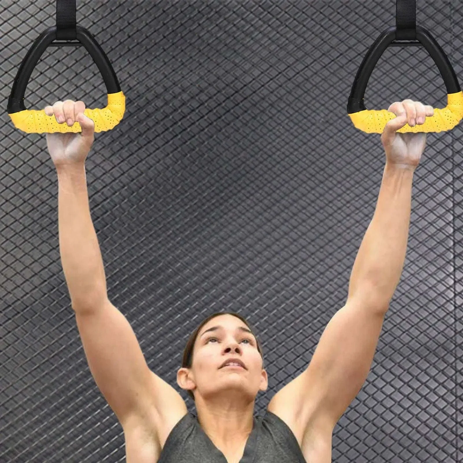 Gymnastic Rings with Adjustable Straps for Strength Training - Image 2