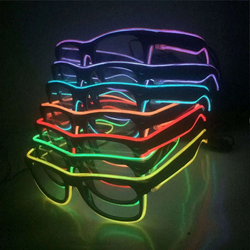 Flashing LED Party Glasses for Raves, Festivals & Nights Out - Image 2