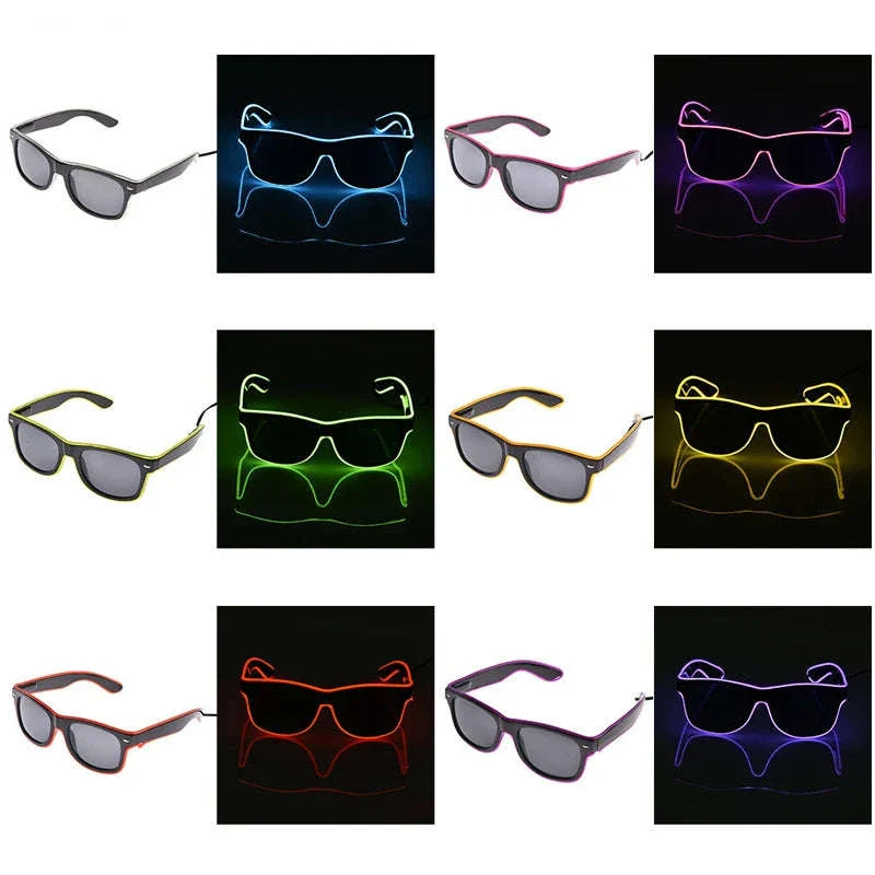 Flashing LED Party Glasses for Raves, Festivals & Nights Out - Image 4