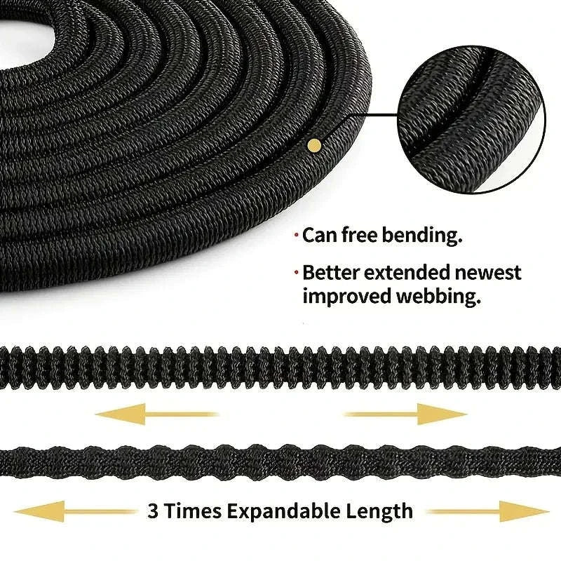 Flexible Garden Hose with High-Pressure Nozzle - Image 11