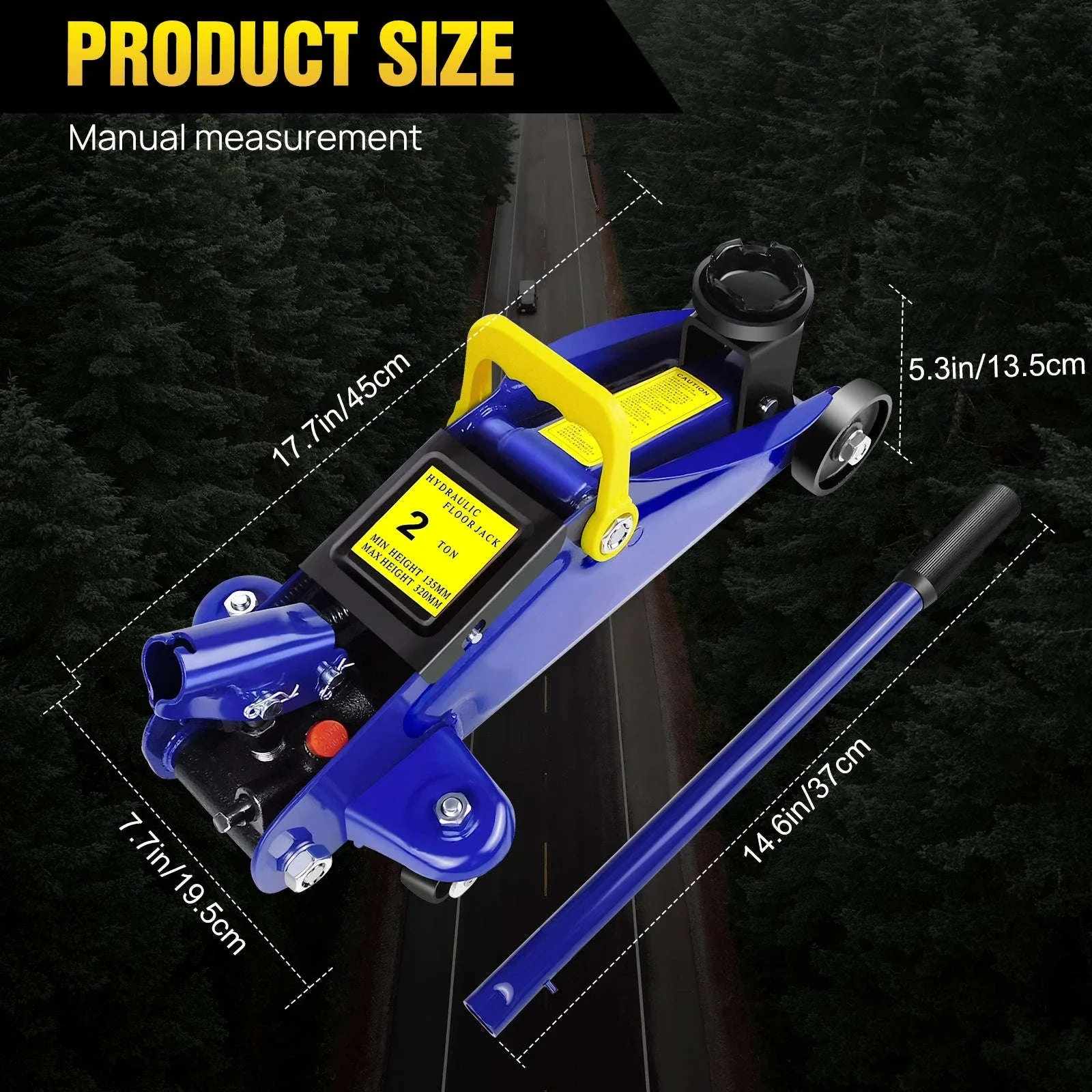 Floor Jack and Stand Combo Set for Safer Car Repairs - Image 4