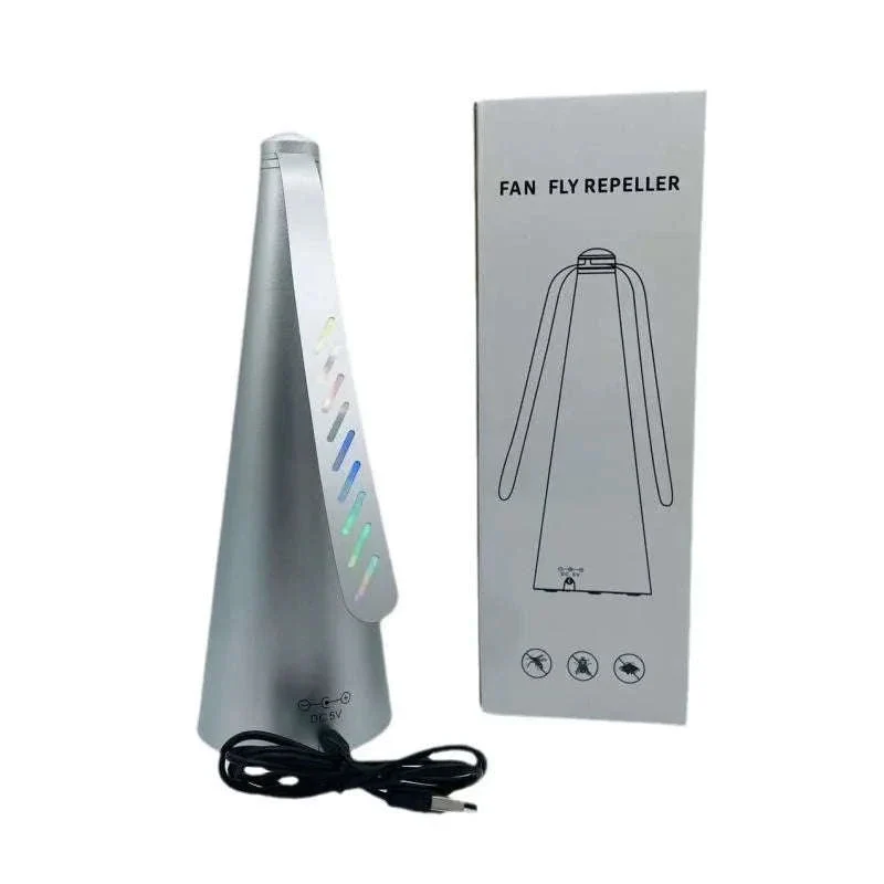 Fly Fan for Tables with Soft Blades, Quiet Airflow for Meals - Image 14