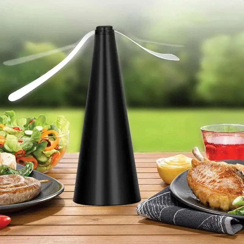 Fly Fan for Tables with Soft Blades, Quiet Airflow for Meals - Image 8